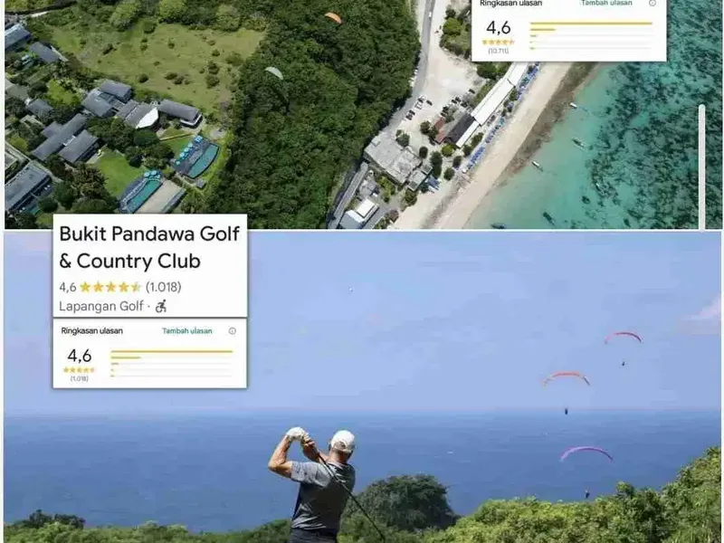 Tanah 1500m² View Laut Pandawa Nusa Dua - Bali in Bali