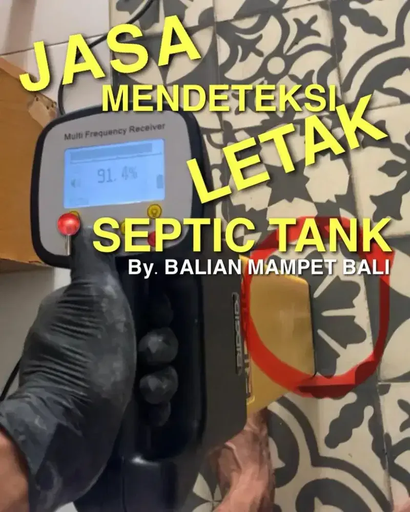 TUKANG MAMPET CANGGIH, DETEKSI LETAK SEPTIK TANK & KURAS WC PENUH BALI - Home & Garden in Bali