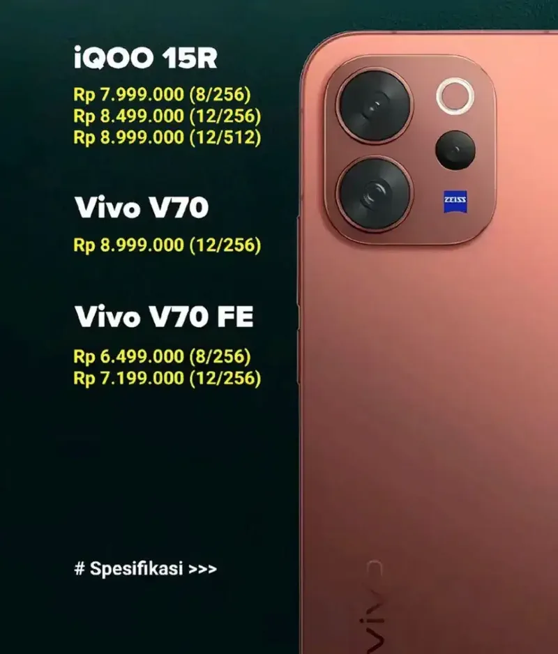 Kredit Vivo V70  cukup KTP - Electronics in Bali