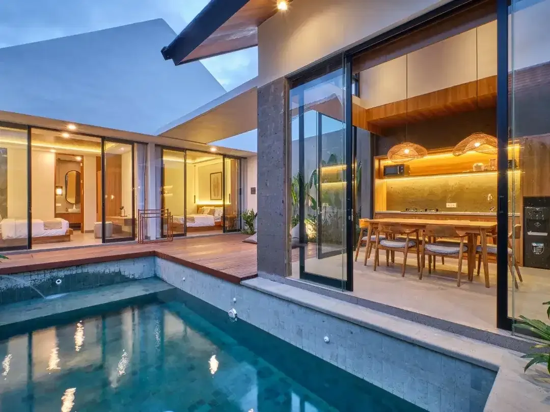 Villa mewahyang menawarkan hunian berkonsep modern yang stylish dan nyaman di Kemenuh,Ubud, Gianyar - Image 3 of 7