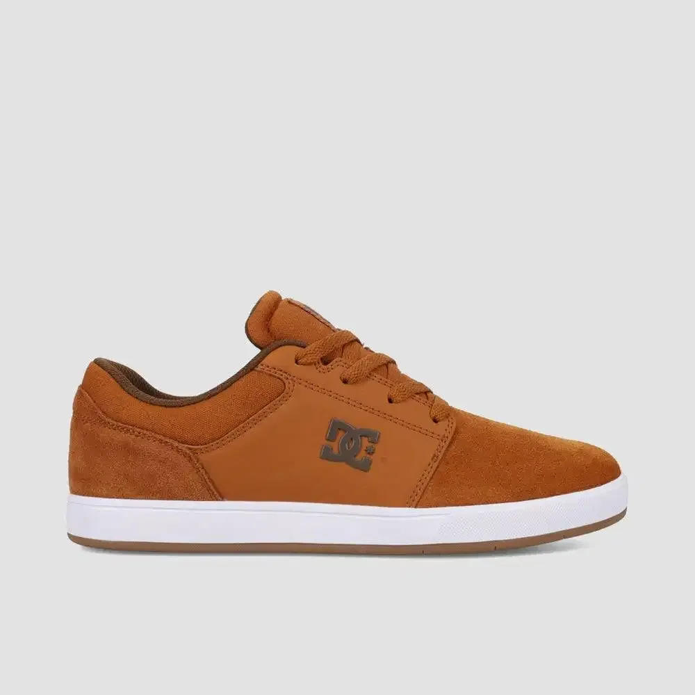 Sepatu DC Crisis 2 Brown White Leather Original - Image 4 of 4