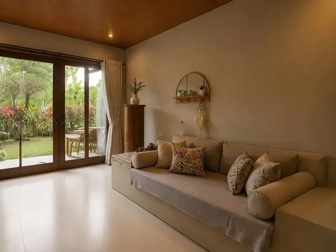 Disewakan Vila Siap Huni View Sawah Furnished di Sukawati-Gianyar - Image 9 of 10