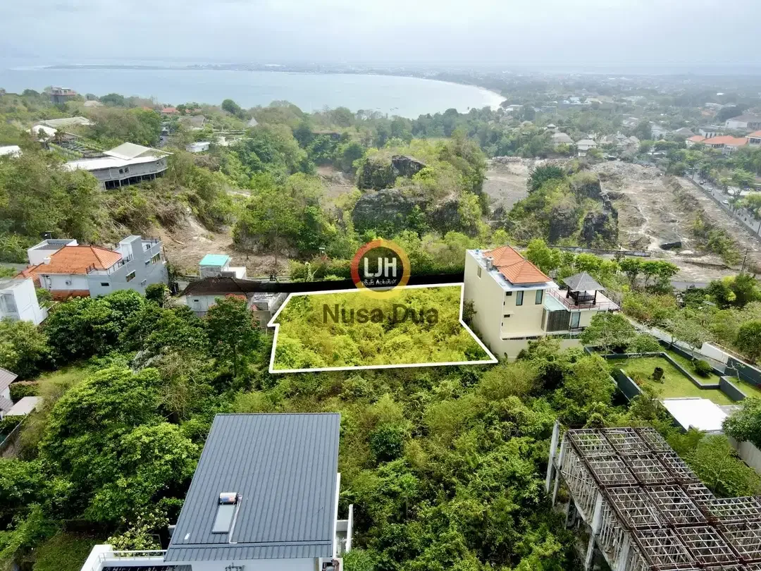 Tanah UNBLOCK VIEW Area Villa Elite Jl Gita Kencana Jimbaran - Image 1 of 10