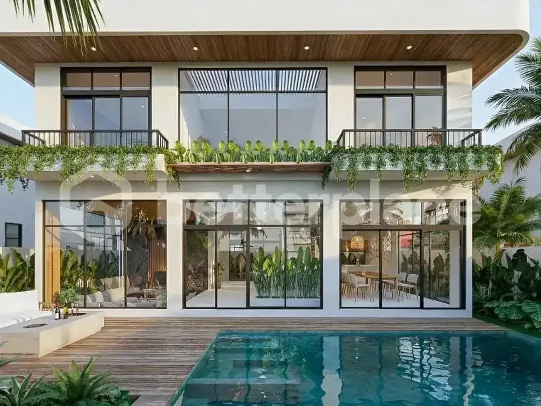 A Rare Bali Investment Opportunity: Contemporary 3-Bedroom Villa in Kerobokan Offering Sophisticated Living, Strong Rental Potential, and Only Minutes - Image 1 of 10