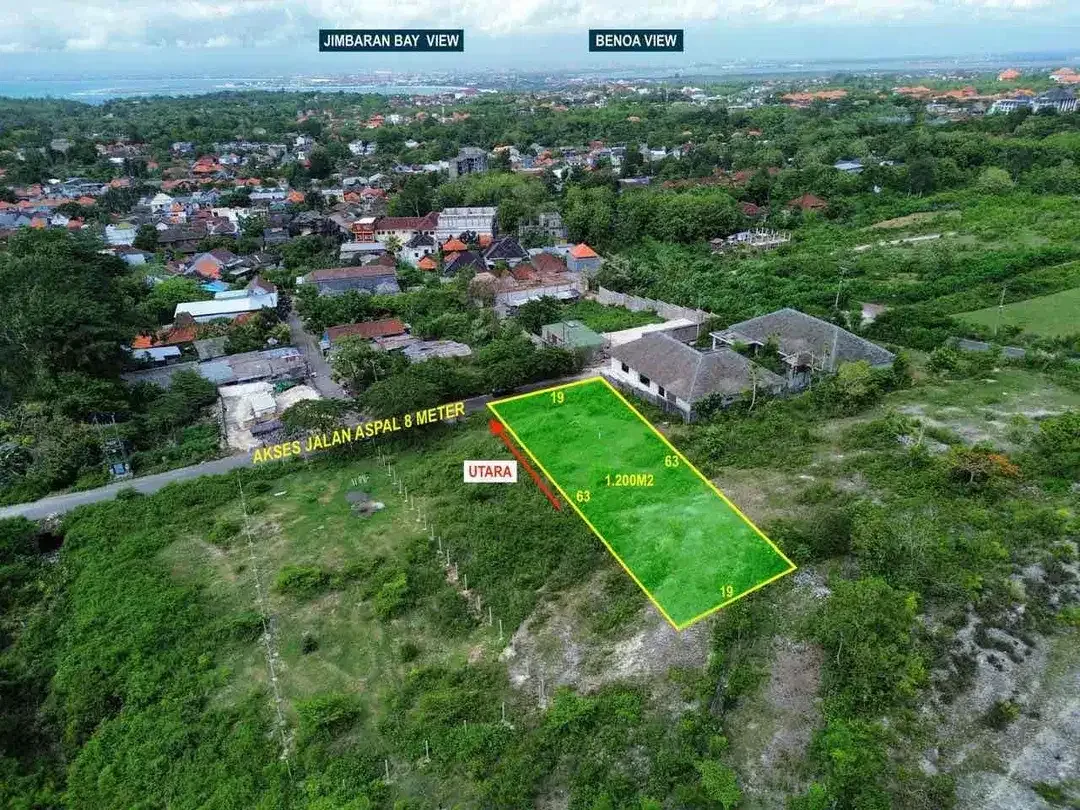 Tanah Ocean view yg paling banyak di minati Inverstor Lokal dan Investor asing - Image 5 of 10