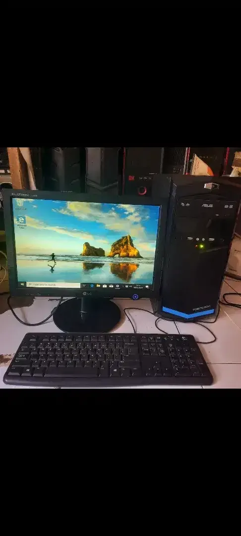 Komputer Gaming Core i5/Ram 8Gb/Hdd 1Tera+Vga 2Gb+Monitor 19 - Image 2 of 2