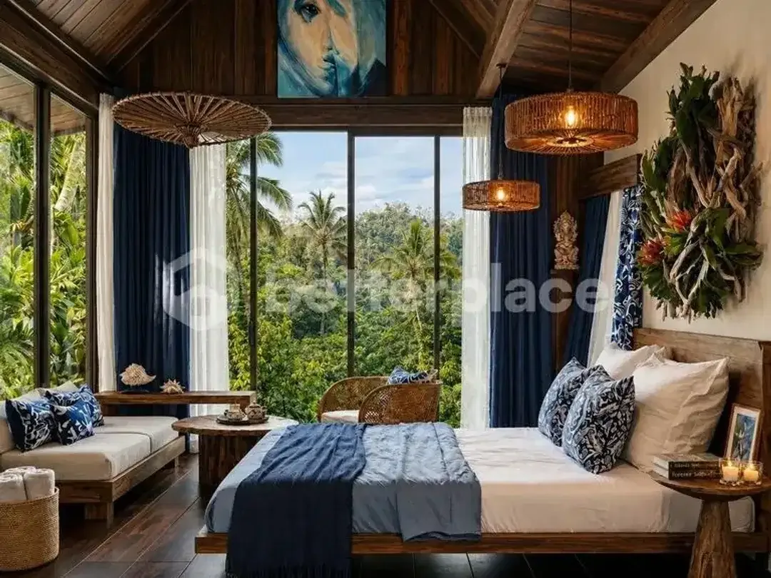 Charming Ubud-Style Villa in Peaceful Ubud 1 Bedroom with Spacious Land - Image 5 of 10