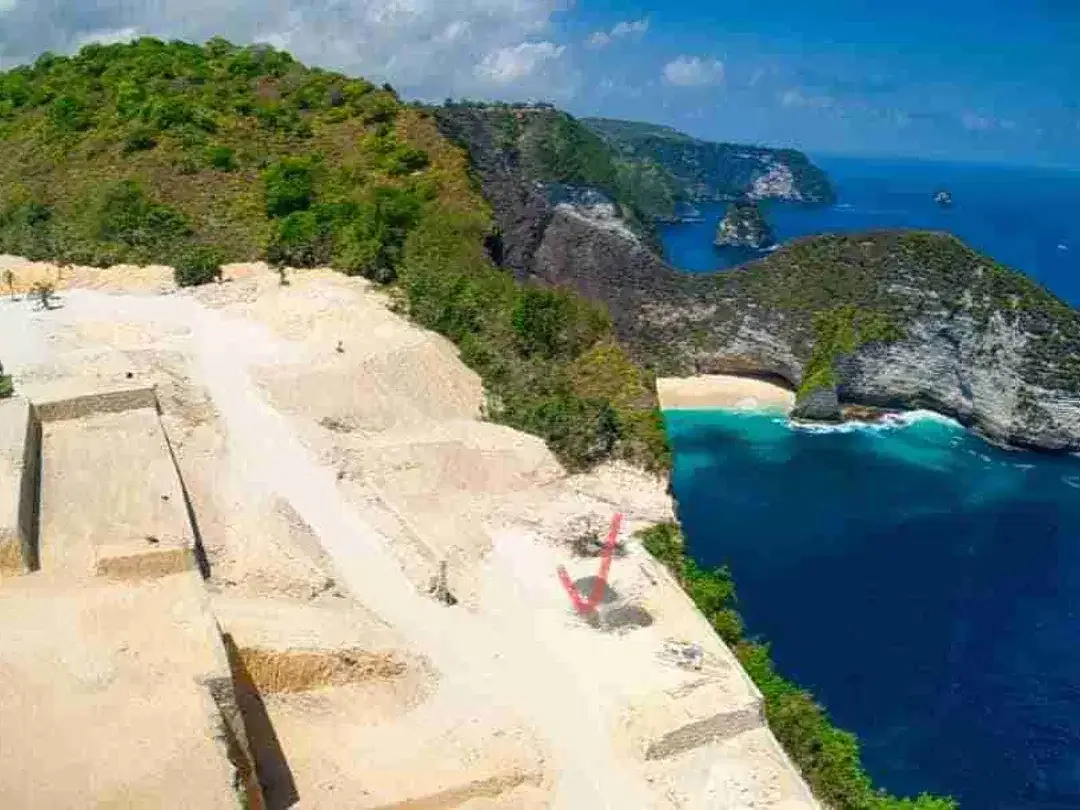 jual tanah 5 are kelingking cliff View ocean Nusa penida klungkung Bali - Image 3 of 4