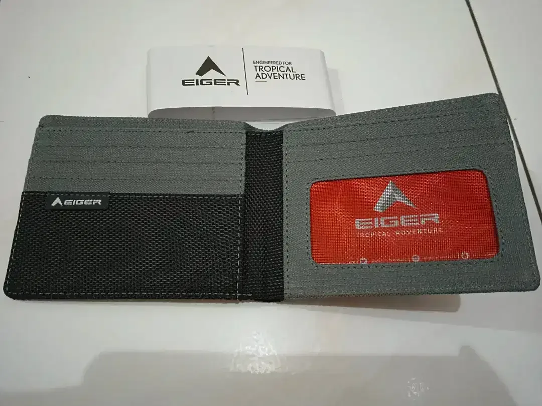 Dijual Cepat Dompet Eiger 100% Original Bahan Canvas (BARU)Lengkap Box - Image 2 of 5