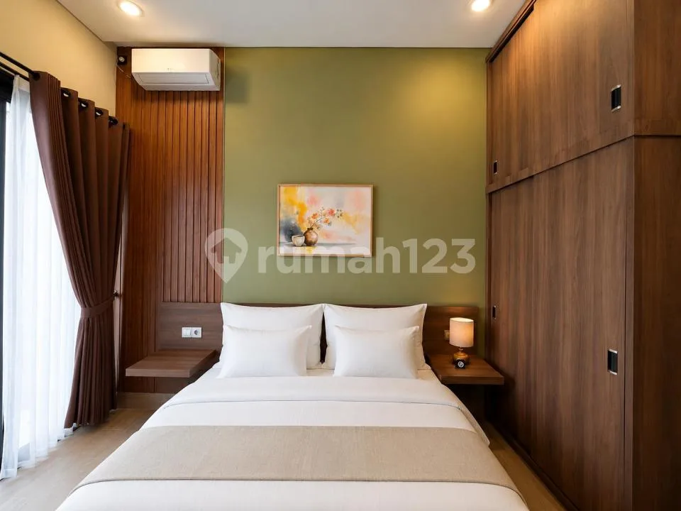Villa Modern Furnished Lingkungan Tenang di Kedungu - Image 2 of 4