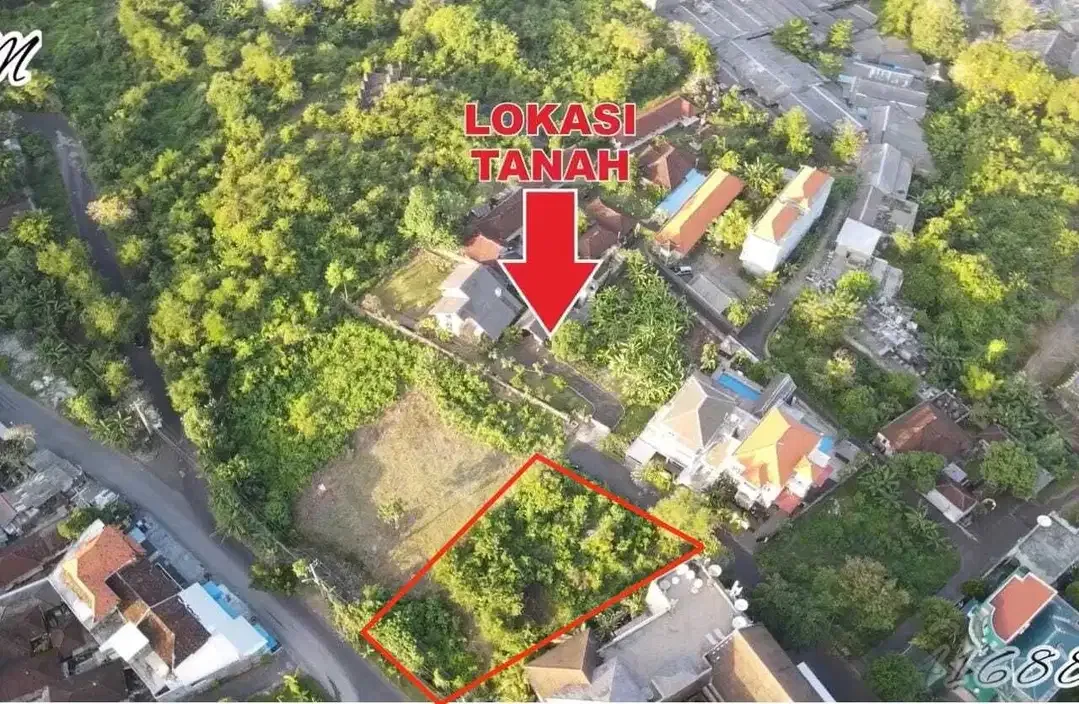 Tanah OCEAN VIEW Lingkungan Elite Taman Sari Nusa Dua - Image 2 of 9
