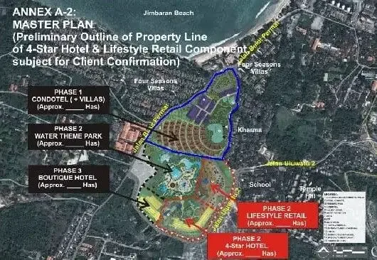 DIJUAL TANAH STRATEGIS VIEW LAUT JIMBARAN - Image 3 of 7