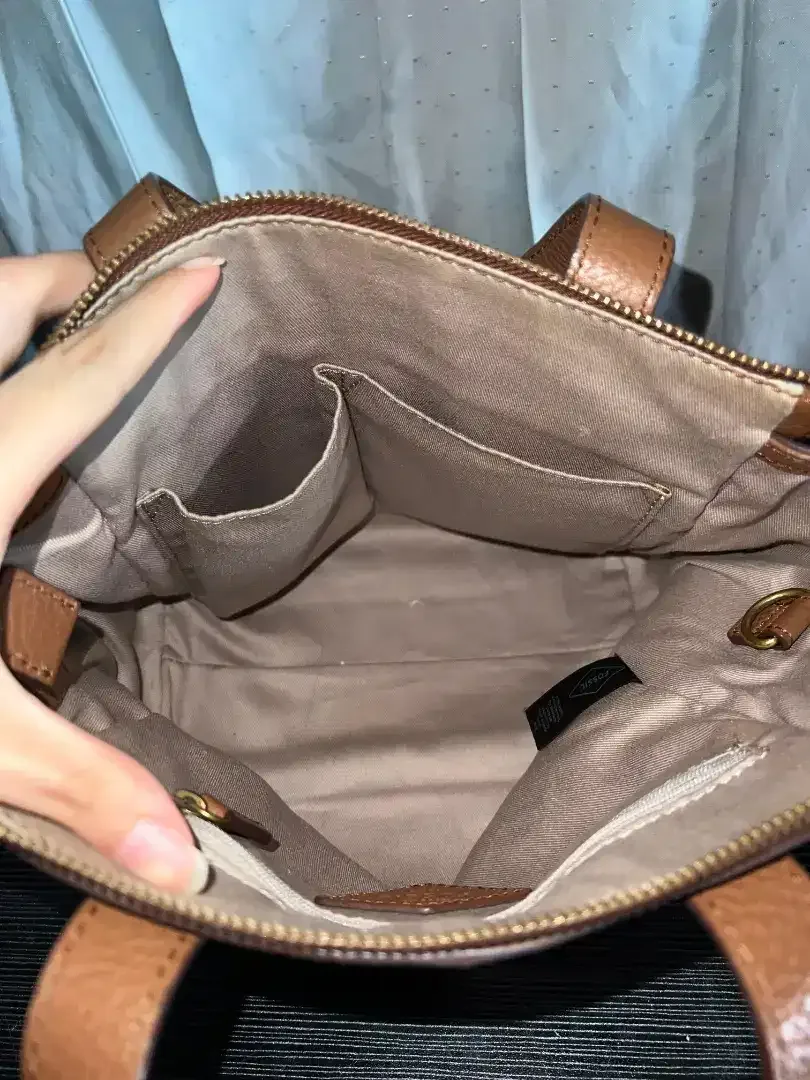 Tas fossil Tessa Satchel Brown - Image 3 of 3