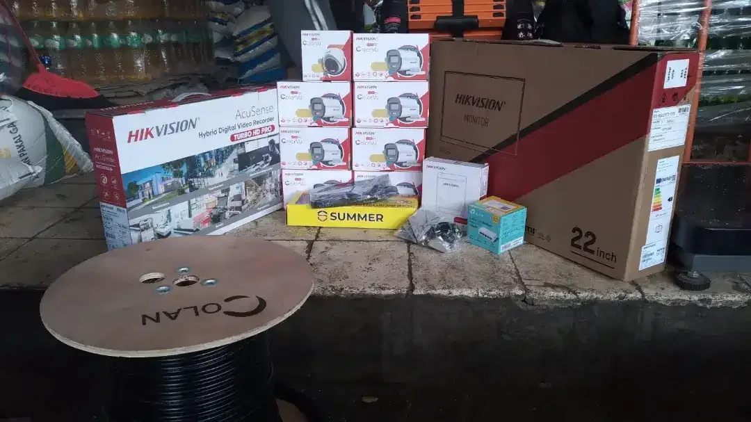 PAKET CCTV MURAH, CCTV FULL HD, CCTV RUMAH, CCTV TOKO, CCTV GUDANG - Image 1 of 6