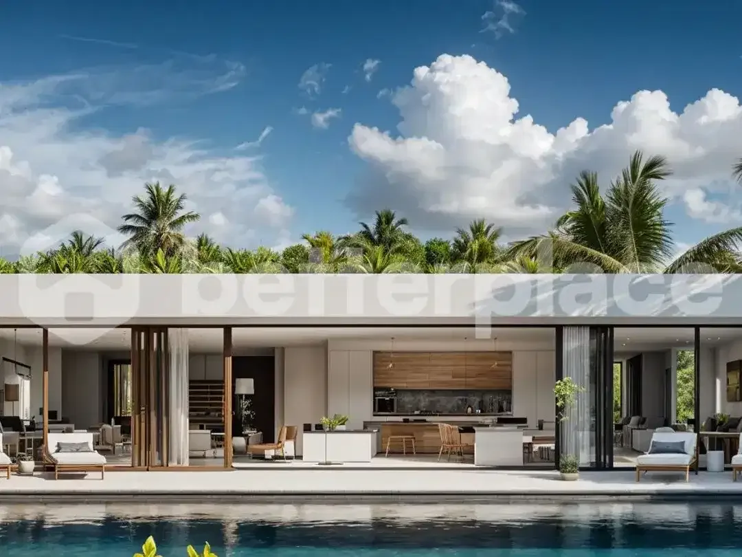 Elegant Tropical Contemporary Villa in Peaceful Pecatu 2 Bedrooms with Sunset Views - Image 1 of 10