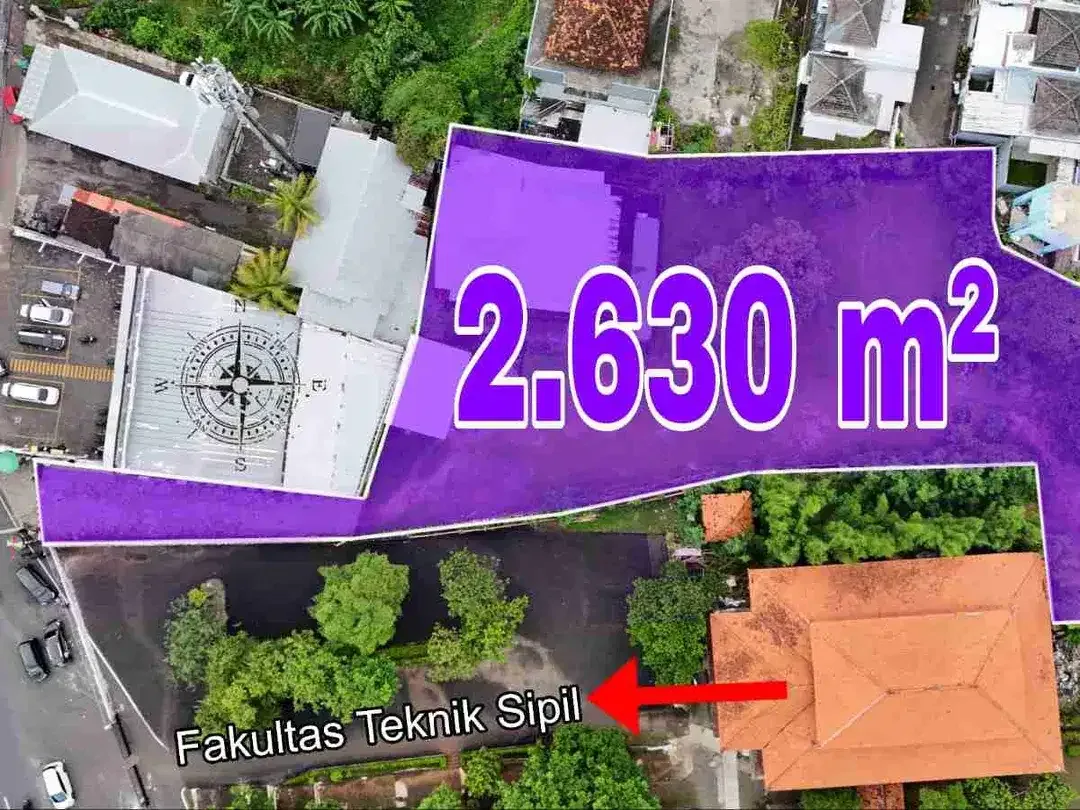 Tanah Komersial Akses Pribadi Sebelah Fakultas Tehnik Unud Jimbaran Bali - Image 3 of 4