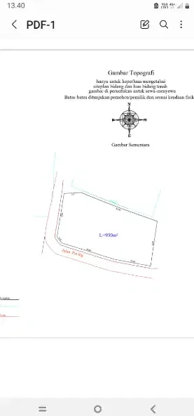 Land for lease ocean view ungasan - Image 8 of 8