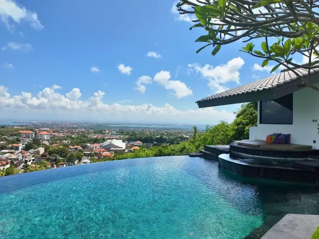 Rare Cliffside Villa in Jimbaran with Panoramic Ocean Views - Image 1 of 10