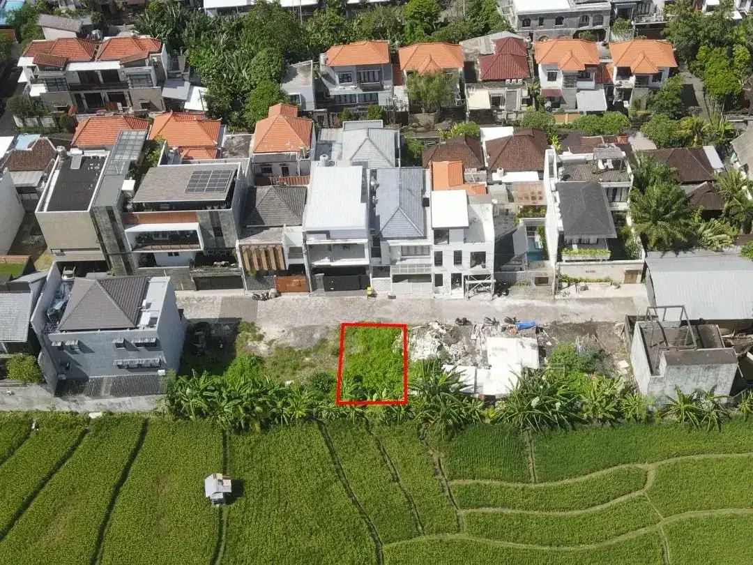 RARE SMALL PLOT WITH RICE FIELD VIEWS LOCATION KEROBOKAN - Image 3 of 7