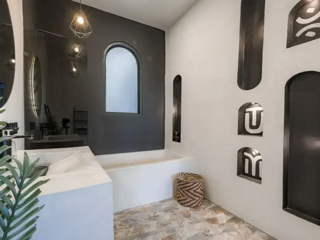 For Rent Modern 2 Bedrooms Villa - Tibubeneng Canggu Close To Berawa With Rooftop Views - Image 7 of 10