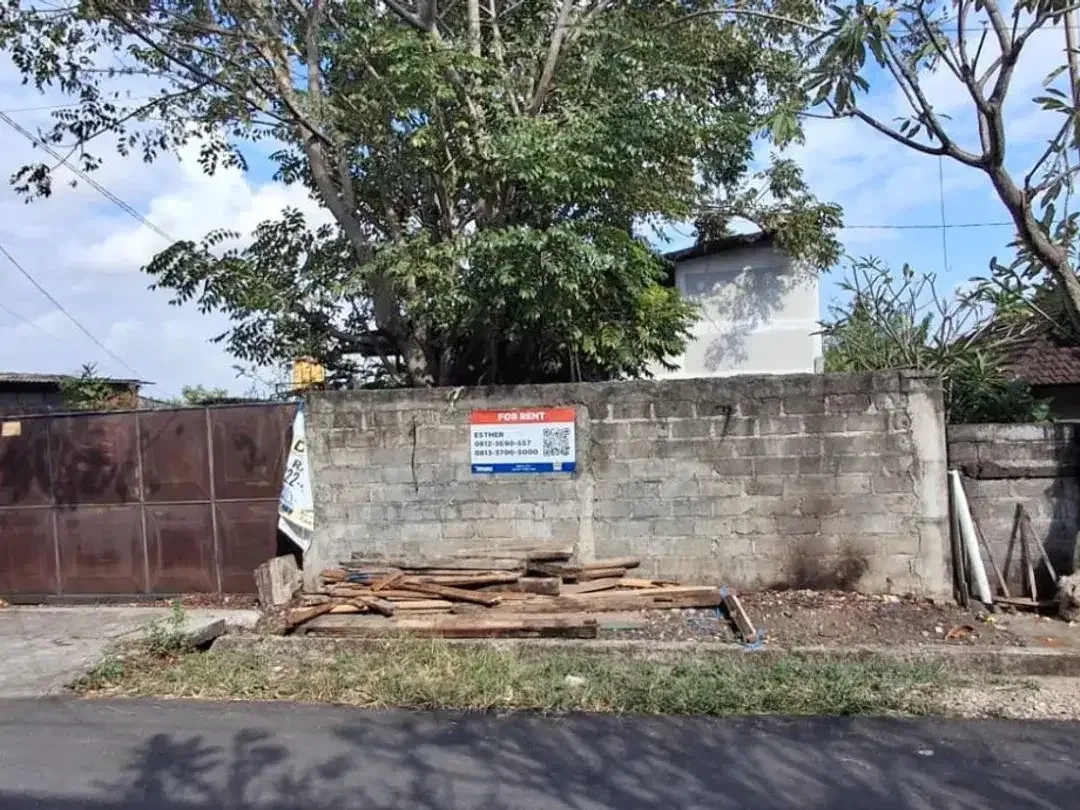 Disewakan tanah bonus Bangunan di Gatsu Tengah, Bali - Image 1 of 4