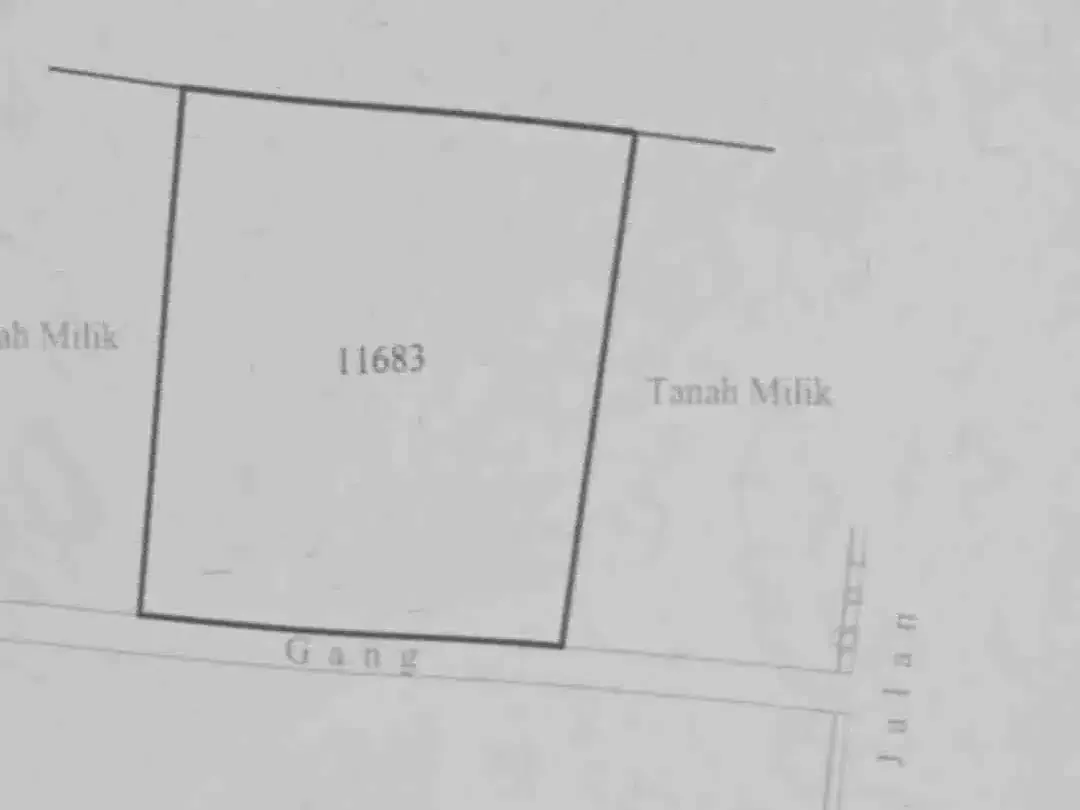 DI JUAL TANAH MURAH SUDAH BISA LANGSUNG DI BANGUN PENGILIAN DEKAT PERBATASAN CANGGU PADONAN - Image 5 of 7