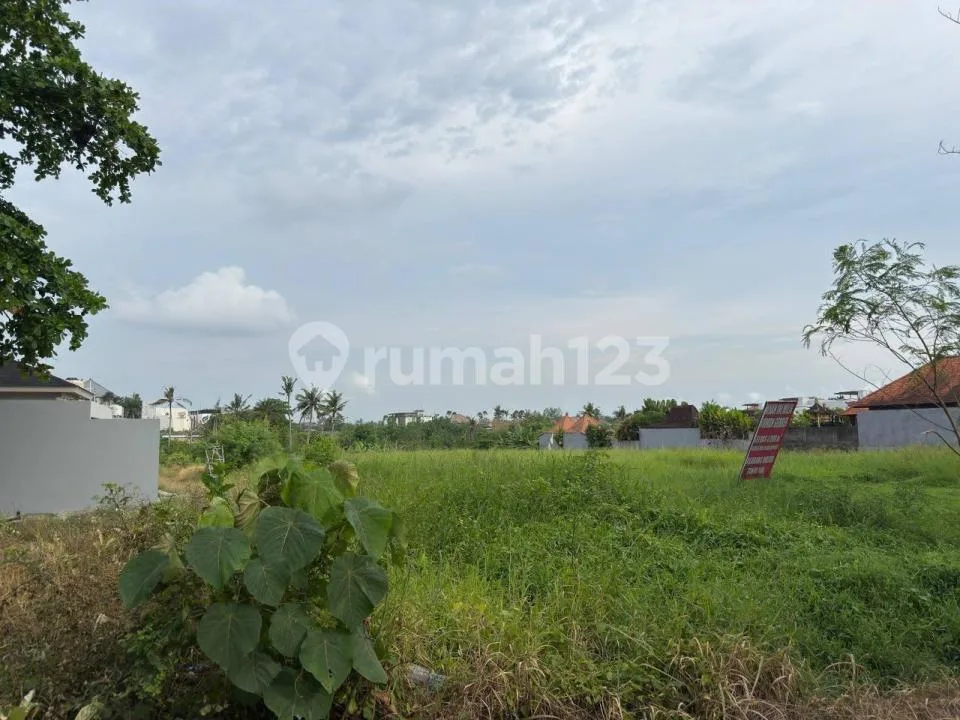 Tanah Kering Luas Strategis Dekat Pantai Siap Bangun di Munggu - Image 1 of 4