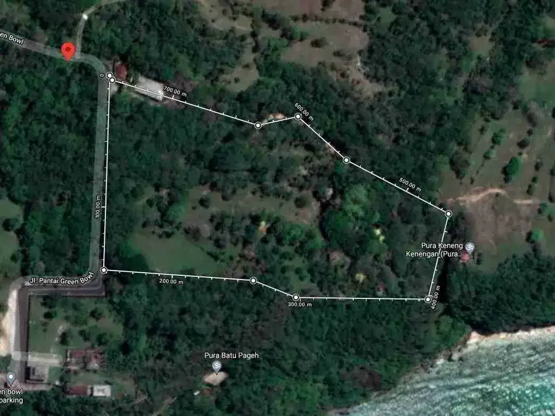 Rare Cliff front Land Ocean View and Sunset View in Ungasan Bali - Image 7 of 10