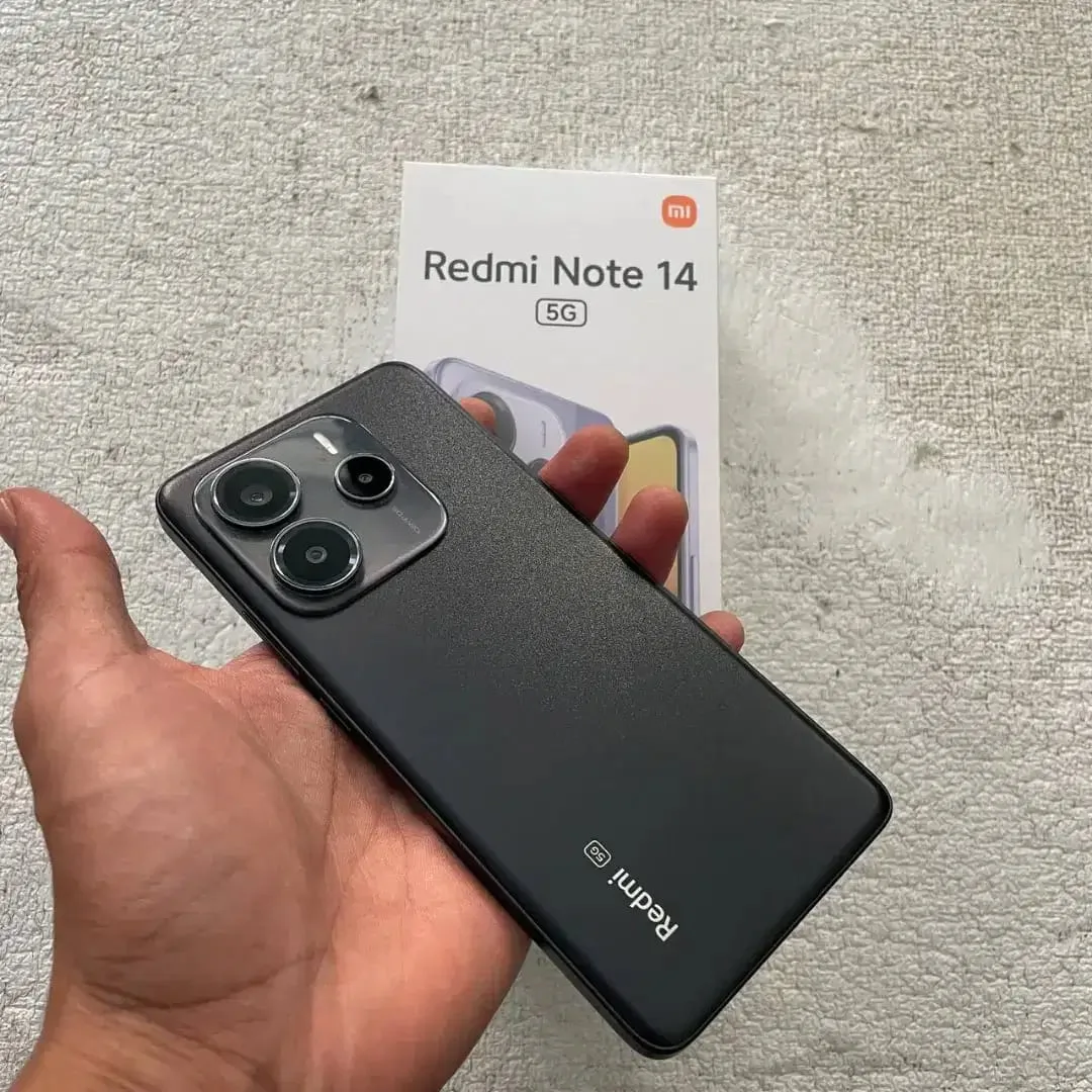 Redmi Note 14 5G Warna Midnight Black 12/512GB - Image 4 of 4