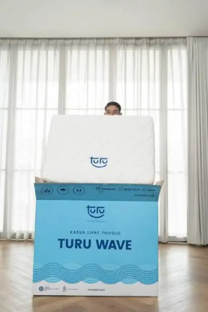 Kasur lipat turu wave firm + sprei & cover bag - Image 2 of 3