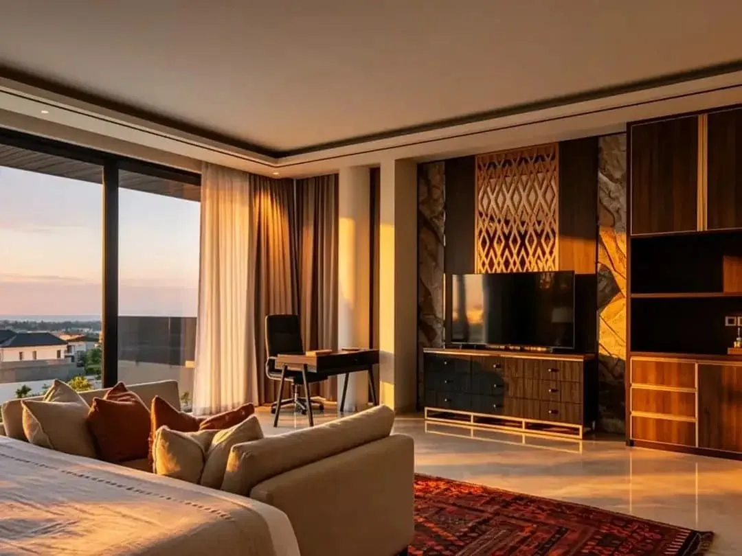 Modern Fully Furnished Ocean View Villa for Sale in Uluwatu – 5 Bedrooms with Private Cinema - Image 5 of 10