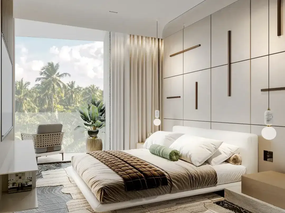 2 Bedroom Apartment 250m to the Beach With Oceanview, Canggu - Image 4 of 6
