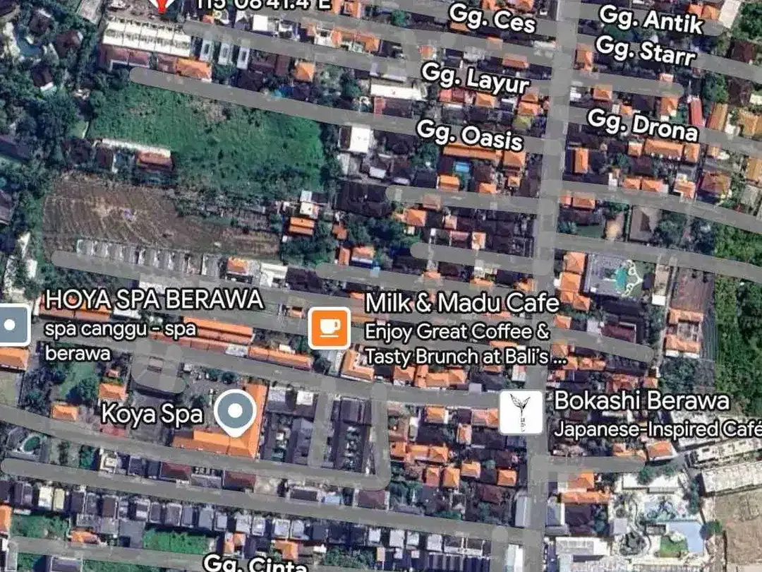DI JUAL BANGUNAN KOMPLEK VILLA SETENGAH JADI Jl.PANTAI BERAWA CANGGU. - Image 6 of 8