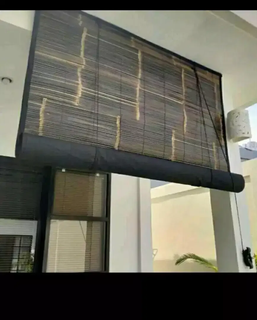 Jual krey/tirai bambu hitam - Image 5 of 5