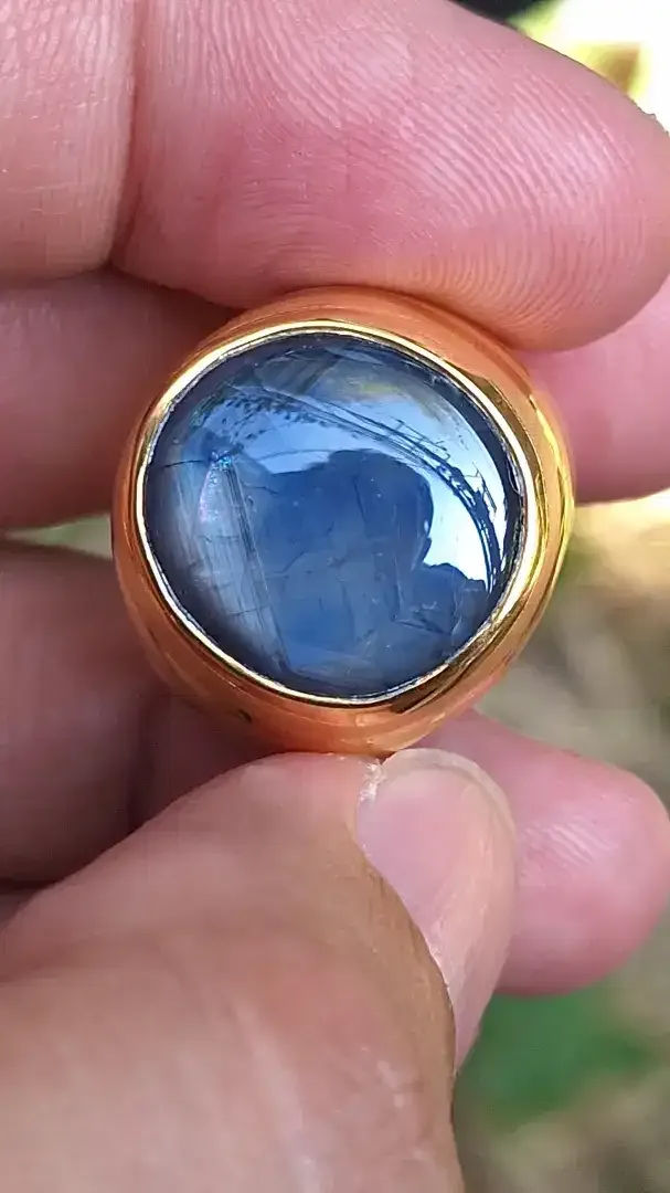 Bangsing biru / blue sapphire star - Image 3 of 5