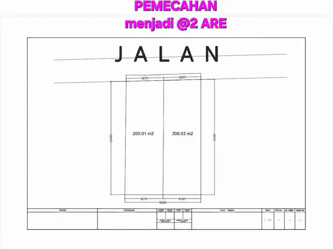 Jual tanah 2are di jl pemuda RENON Denpasar, kawasan elite - Image 3 of 10