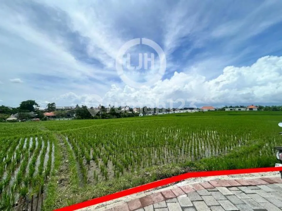 Land With Beautiful Rice Field View At Pererenan, Located In Quiet Area, Close To Babadan Beach And Pererenan Beach - Image 3 of 4