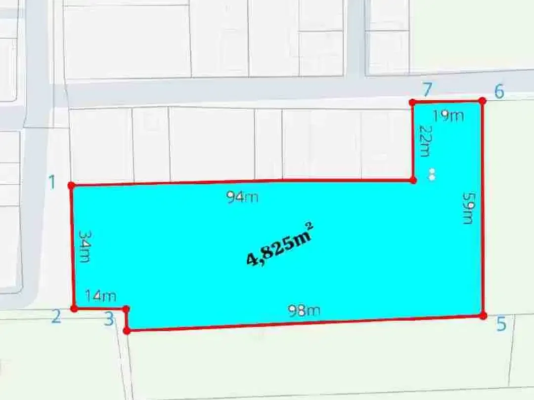 Disewakan Tanah 4.825m² yang terletak Di kawasan Jl.Tukad Badung Renon - Image 8 of 9