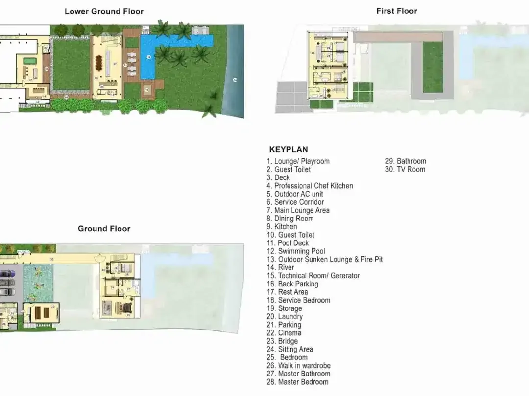 DIJUAL VILLA MEWAH, PERERENAN, BADUNG - Image 10 of 10