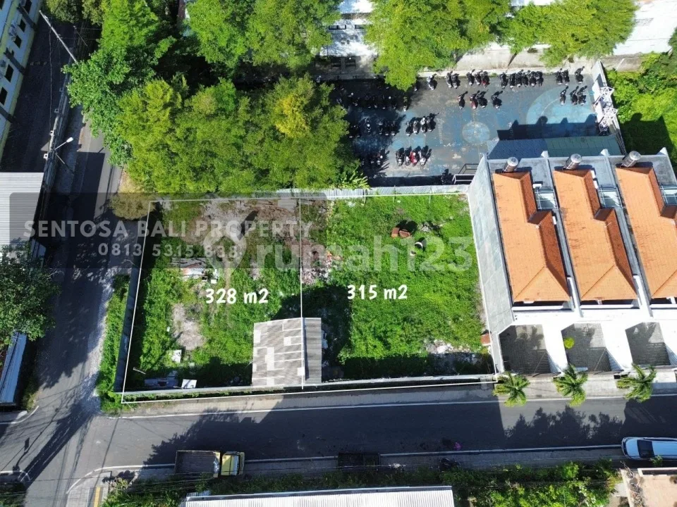 Tanah di Tukad Badung Renon 315 & 328 MÂ² - Image 3 of 4