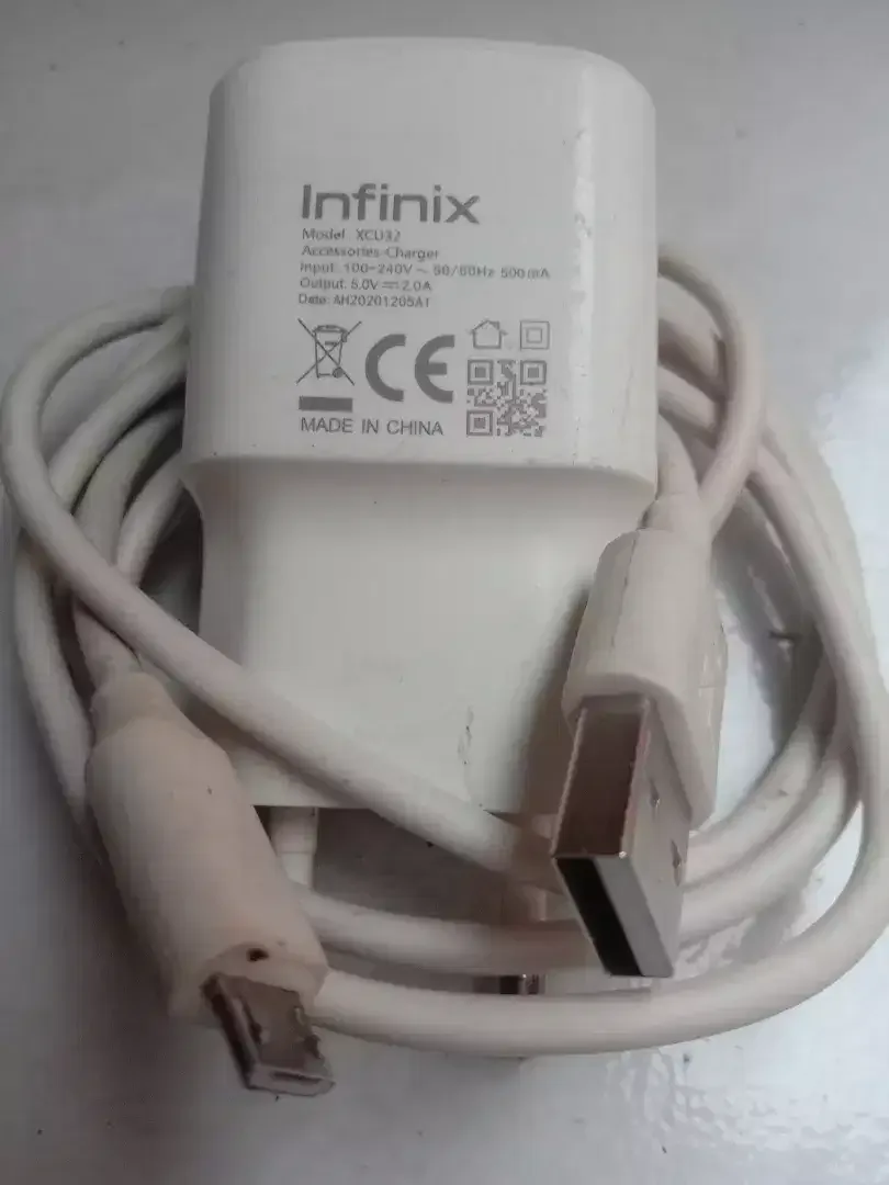CHARGER INFINIX HOT 11Play | 10Play | 9Play ORI BAWAAN HP MIKRO USB - Image 1 of 2