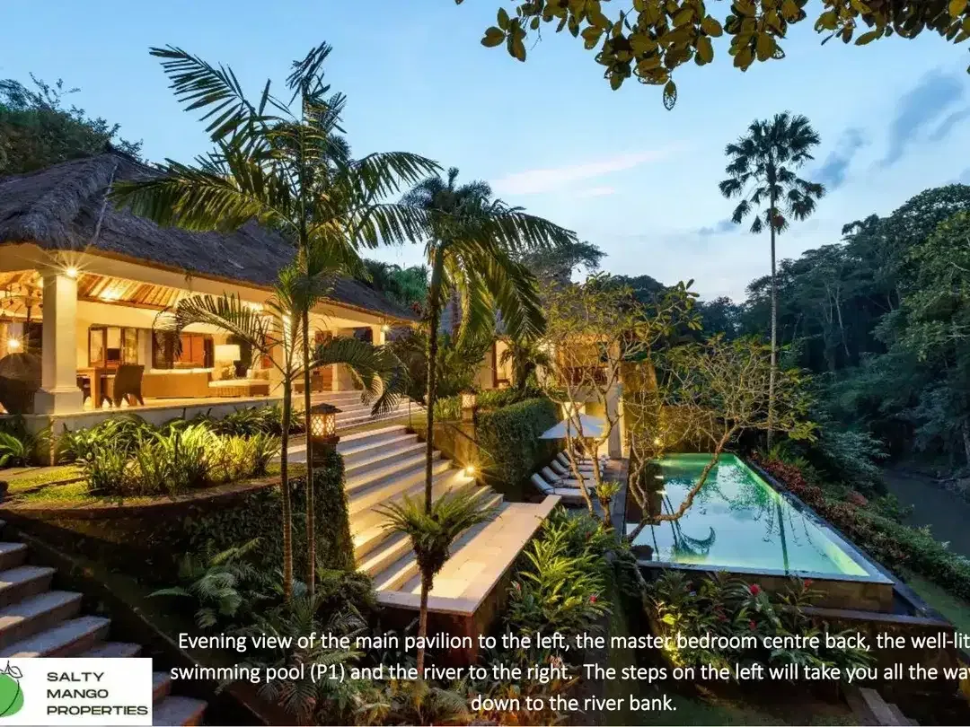 Freehold - Luxury Villa River View Cepaka, Bali - Image 1 of 10