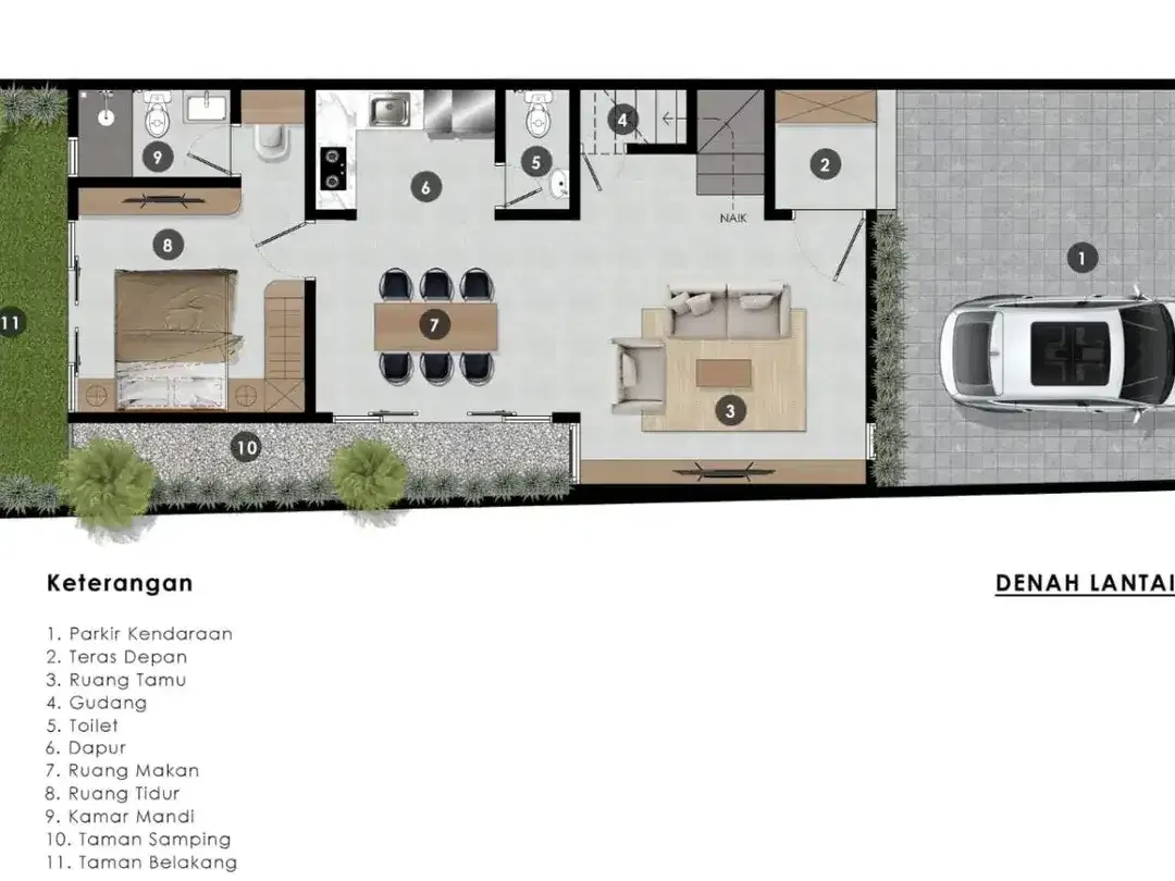 EXCLUSIVE TROPICAL HOUSE IN KWANJI DALUNG - Image 4 of 10