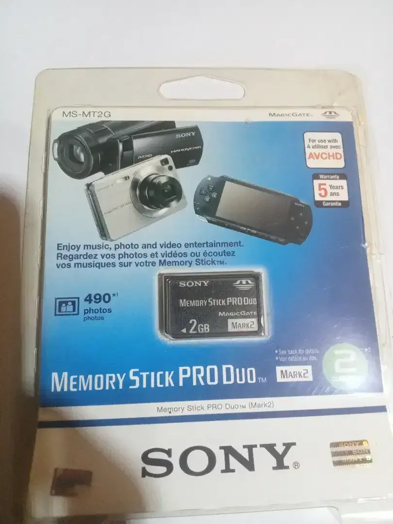 Mmr stick pro duo 2gb - 1pcs danMmr stick pro duo 4gb - 2pcs ( semua ) - Image 2 of 2