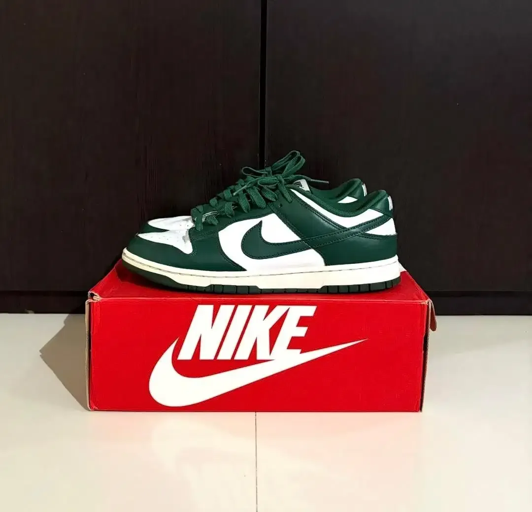 Nike Dunk Low Spartan Green - Image 3 of 7