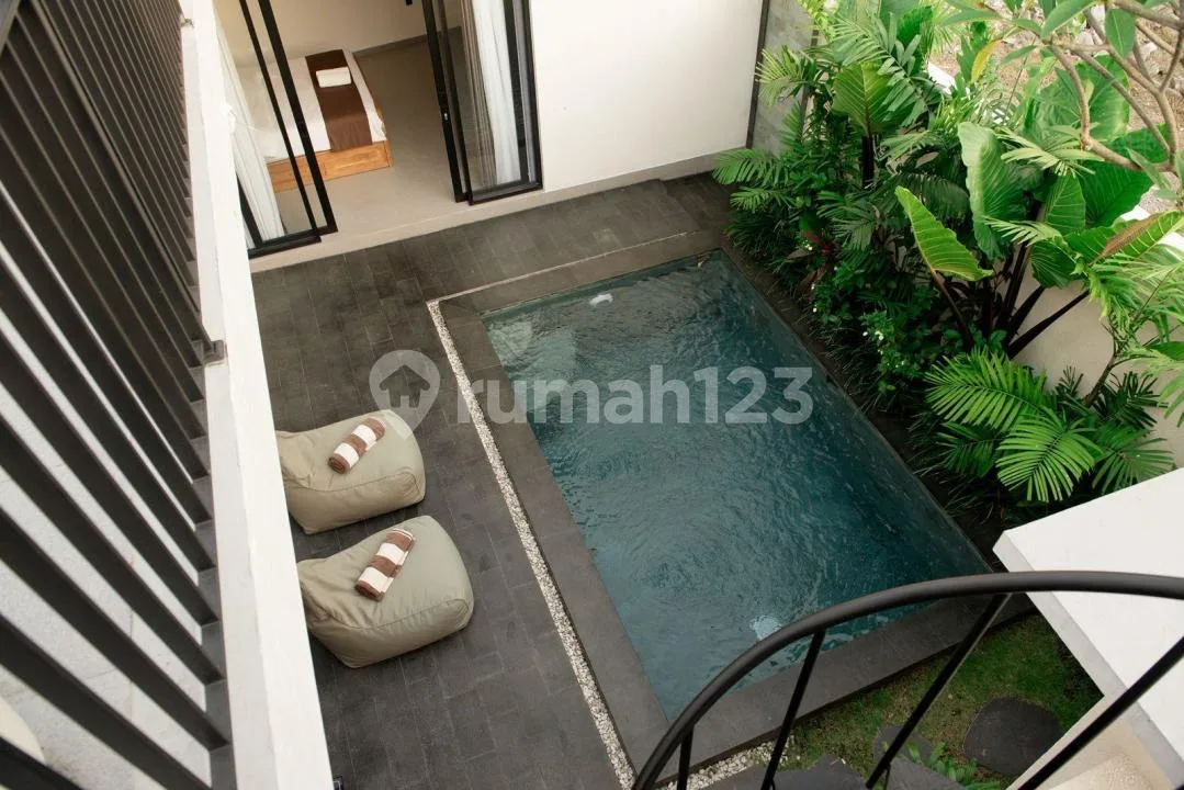 Modern Mediterranean Villa For Rent In Babakan,For Monthly And Yearly Canggu 2 Bedrom - Image 4 of 4