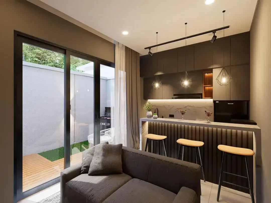 VILLA BARU 2LT 3BR FURNISHED ONLY ONE PRIVAT POOL CANGGU - Image 9 of 9