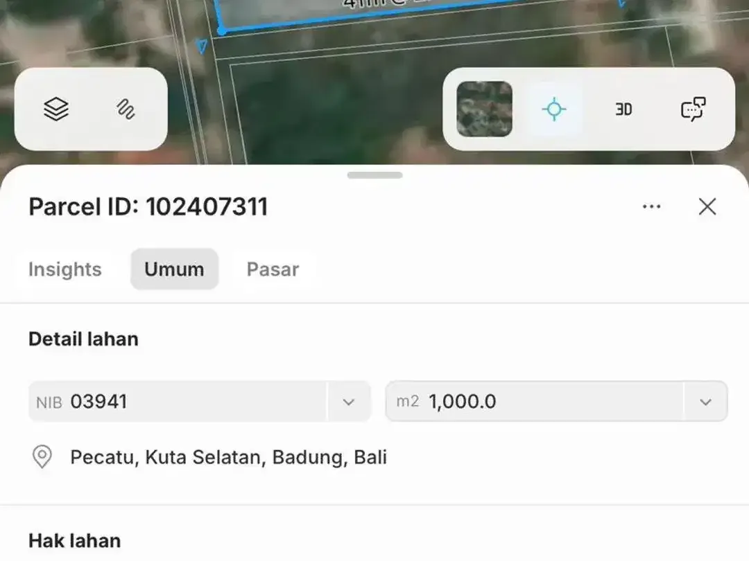 JUAL TANAH EXCLUSIVE DI PANTAI PADANG2 - Image 5 of 9
