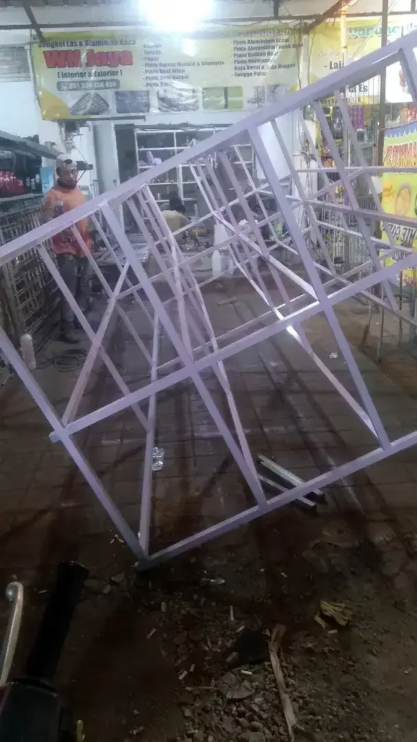 Terima jasa pembuatan kanopi, reling meja pintu DLL - Image 6 of 9