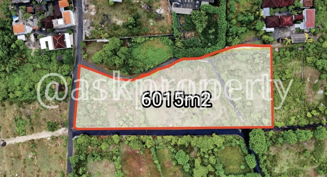 Dijual Tanah Lingkungan Villa Dekat Karma Kandara Dan Melasti Beach Ungasan Bali - Image 2 of 4